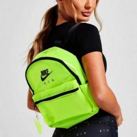 Nike Handbags - Neon clear Nike air backpack travel bag sports bag festival bag travel bag